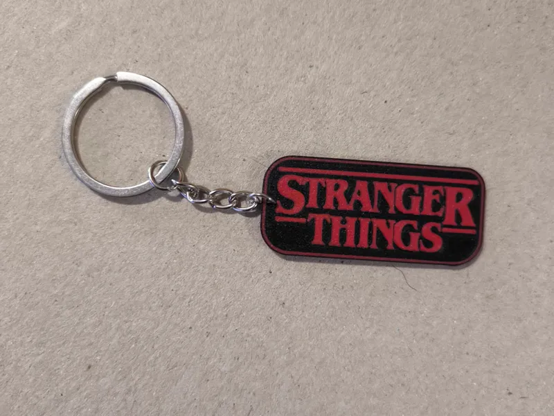 Stranger Thing Keychaing