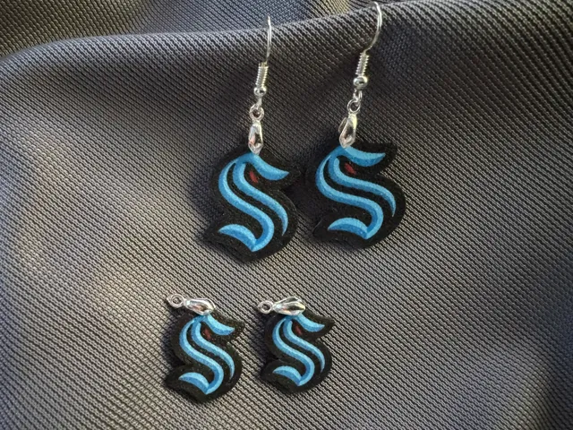 Seattle Kraken Earrings