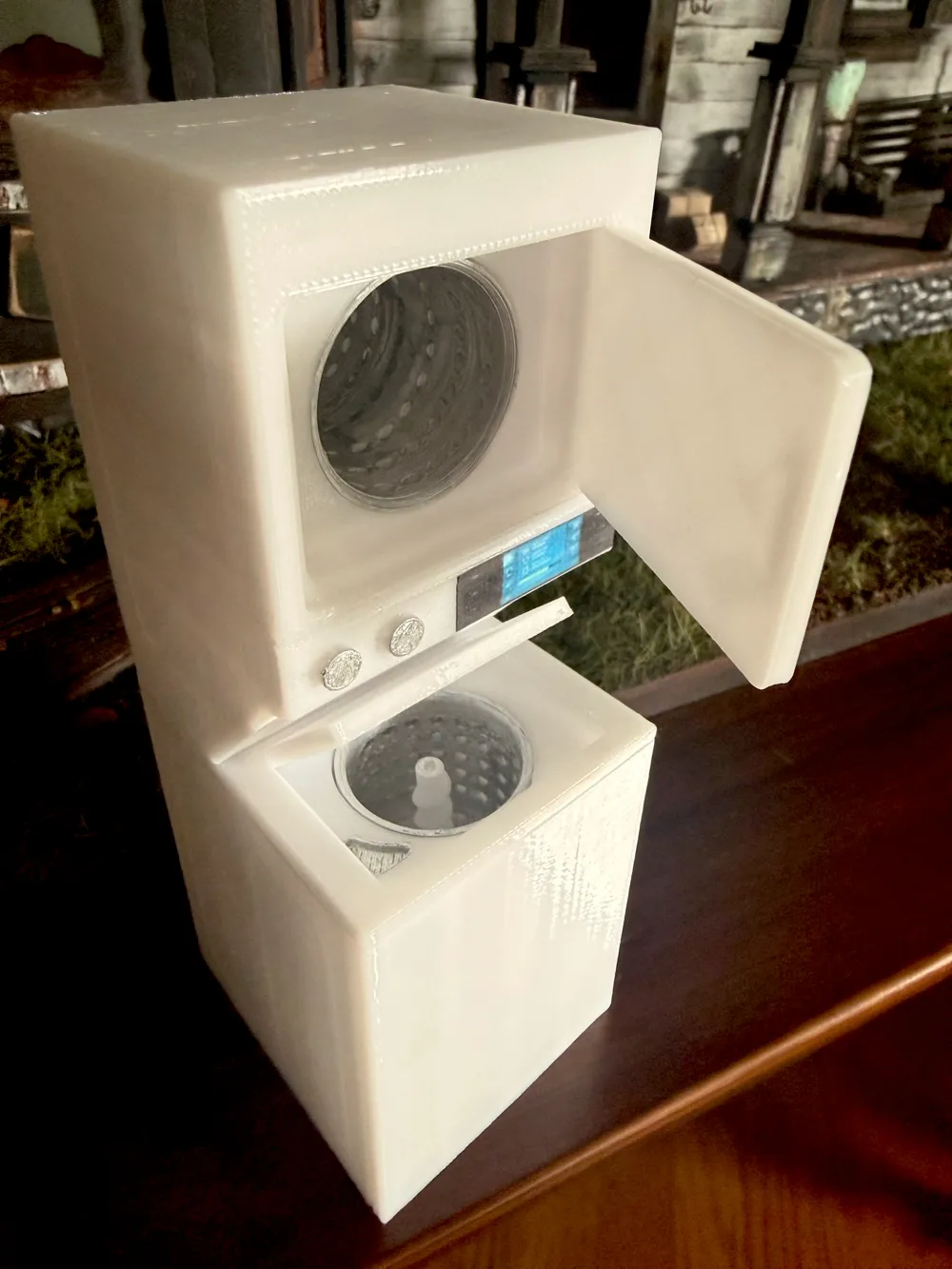 Stackable Files 1:12 Dollhouse Stackable Washer & Dryer - Free 3D Print Model - MakerWorld