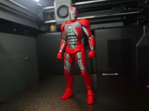Modelo para impresión 3D: Iron Man Armor Mark V : Multicolor — referencia de MakerWorld