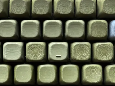 KSA profile keycaps ANSI full set 30 degree tilt