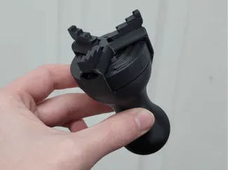 Print-in-Place 3-Jaw Chuck (Multi-base size) Remix