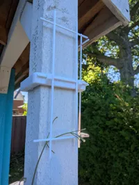 115mm wide, 280mm tall, 30mm overhang