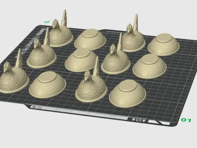 A1 6 Chickens