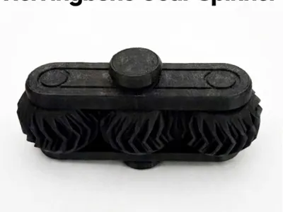 Herringbone gear spinner