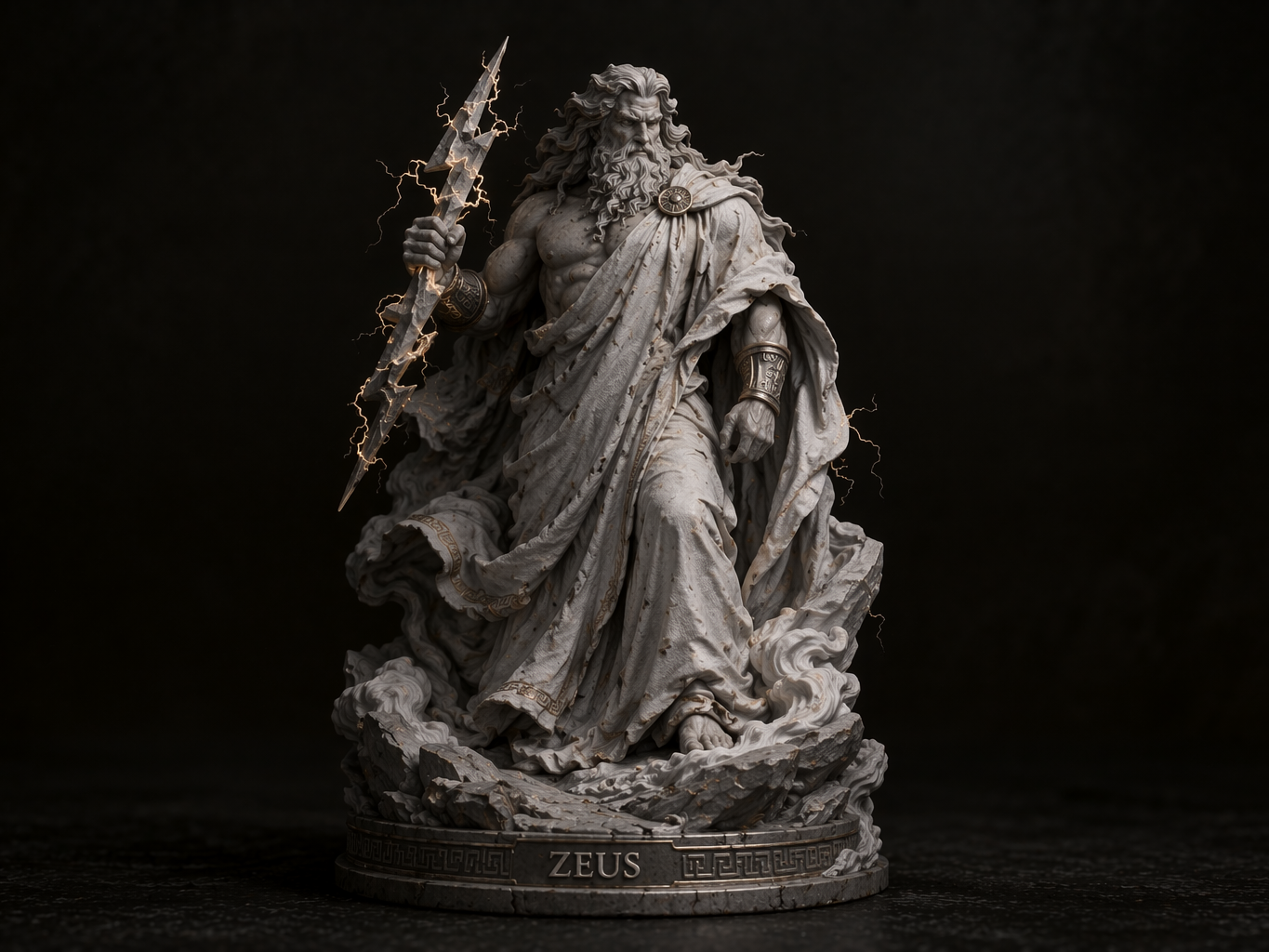 Estatueta Deuses | Zeus 