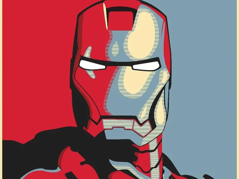 Iron Man Poster - Hueforge