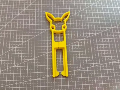 Pikachu Perler Bead Pen
