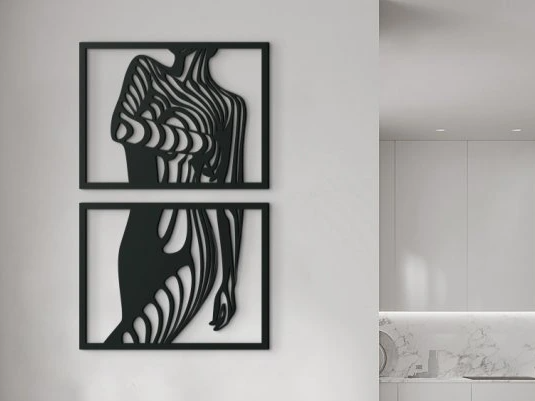 Grace of a Woman Diptych Wall Art