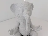 Figurine éléphant en méditation — photo 2