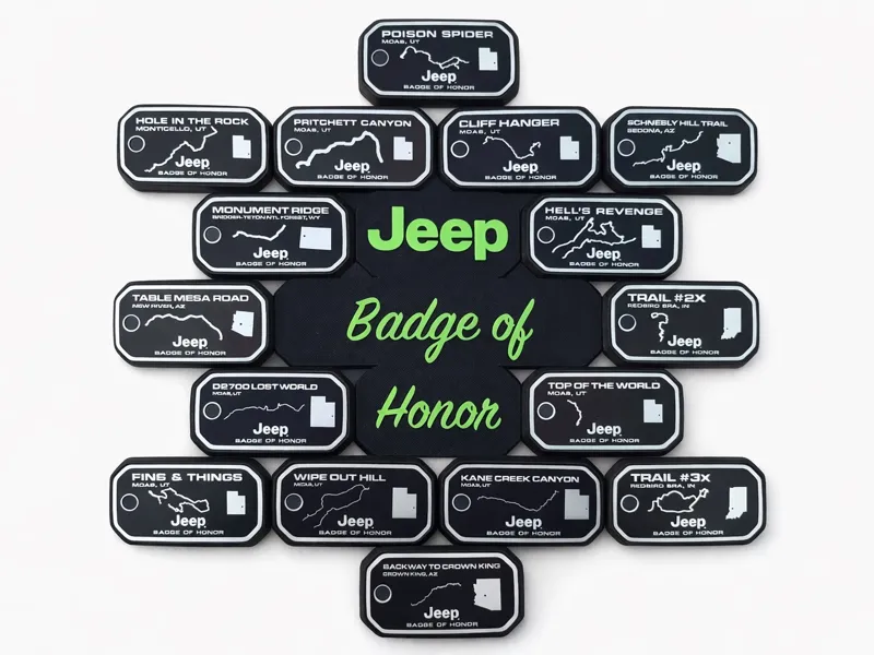 Jeep Badge Of Honor (JBOH) Display System