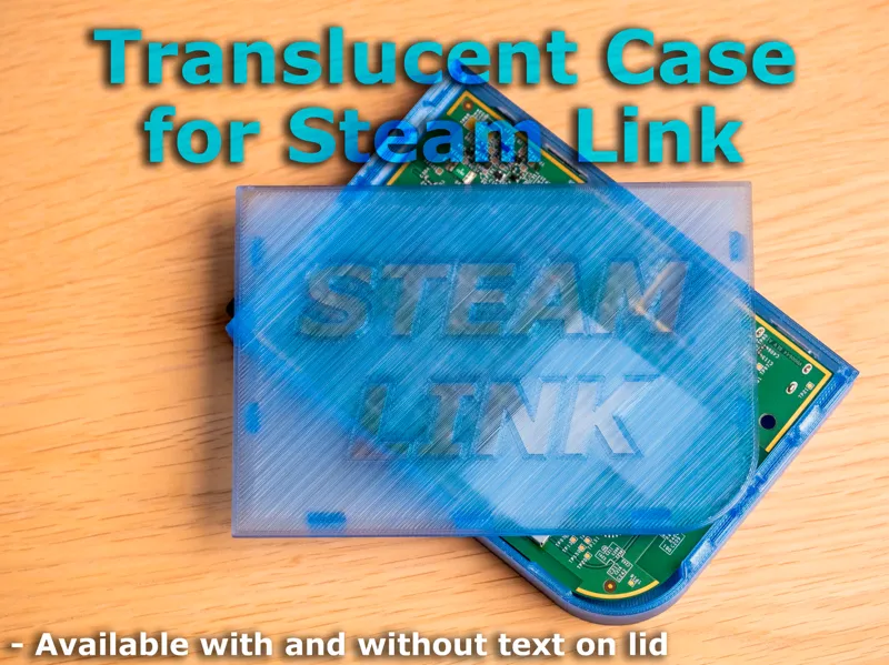 Translucent Case for Steam Link