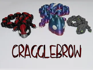CraggleBrow | Articulated Dragon