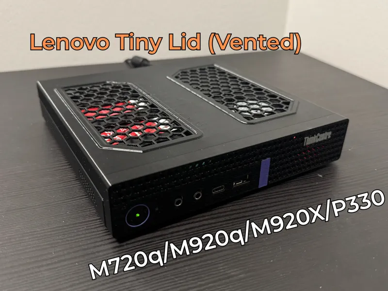 Lenovo ThinkCentre Tiny — Vented Lid