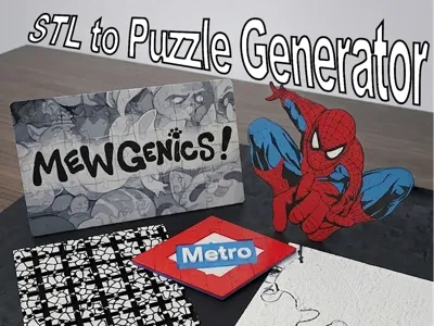 (v0.1 alpha) Puzzle Generator from STL - ANY shape
