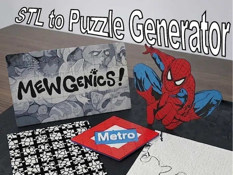 (v0.1 alpha) Puzzle Generator from STL - ANY shape