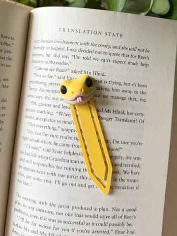 Accesorio de lectura: Snake bookmark — vista de referencia 2