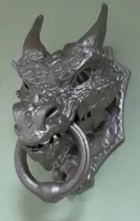 Heurtoir de porte tête de dragon — photo 5