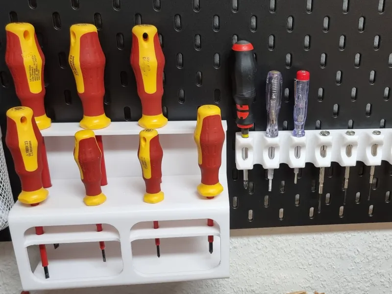 Screwdriver Holder for Ikea Skadis