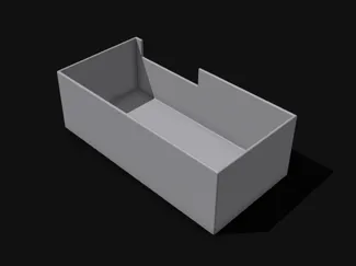 P1S Poop Bucket for Screwed Poop Chute