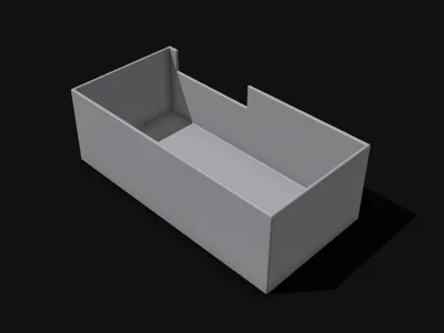 P1S Poop Bucket for Screwed Poop Chute