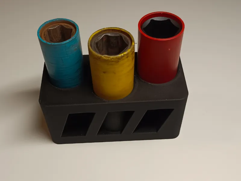 3-piece impact socket set