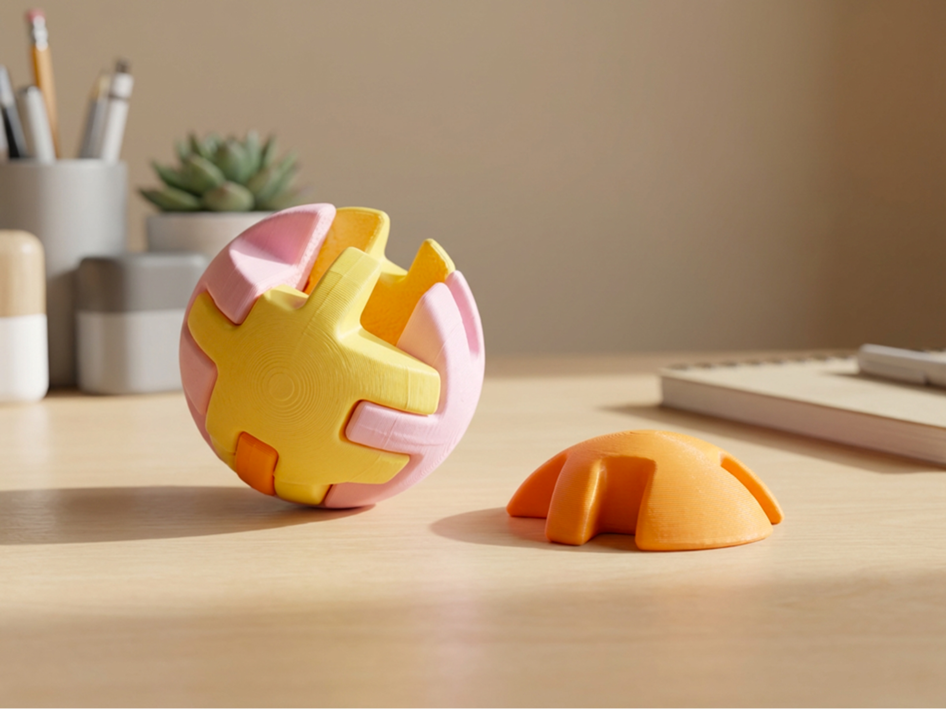 Magnetischer Puzzleball - Lernpuzzle - Fidget 