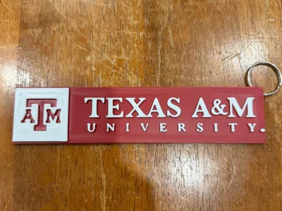 Texas A&M Keychain/Ornament