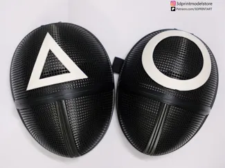 Squid Game Mask - Squid Game Soldier Cosplay Mask