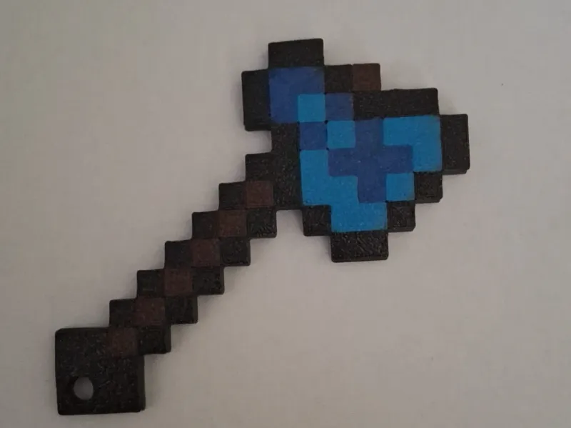 Pixel axe(keychain)