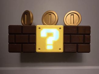 Super Mario Blocks With Spinning Coins