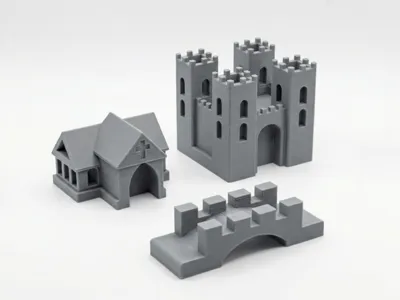 Catan: Goth Medieval Player Set