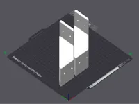Reinforced Shelf Bracket 0.2mm layer, 4 walls, 20% infill