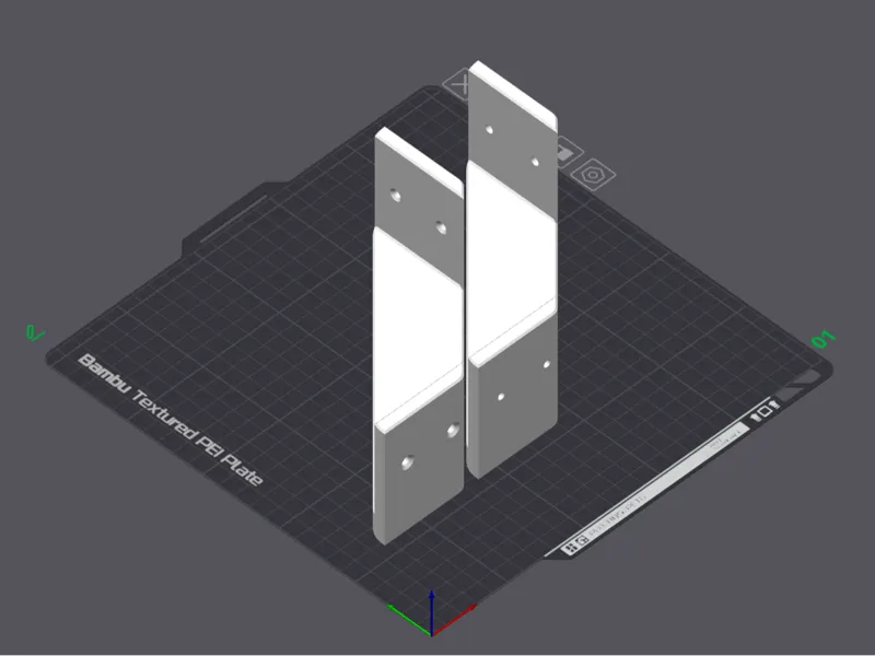 Hang Down Shelf Bracket  Reinforced