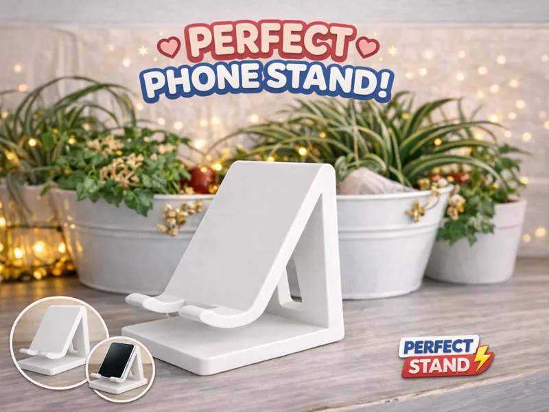 Perfect phone stand