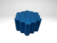 Sliding Hex Fidget