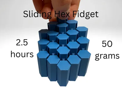 Sliding Hex Fidget
