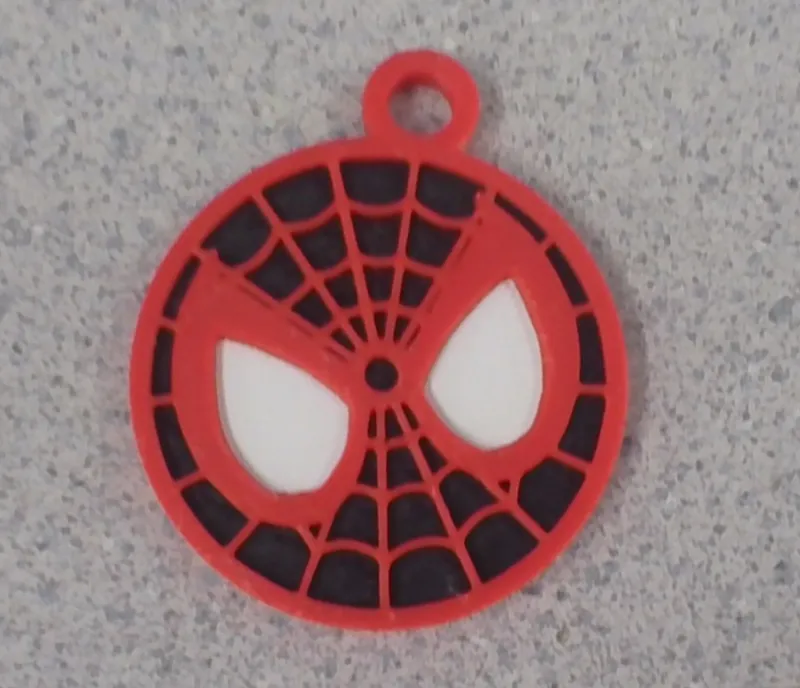 Spider-Man Key Charm
