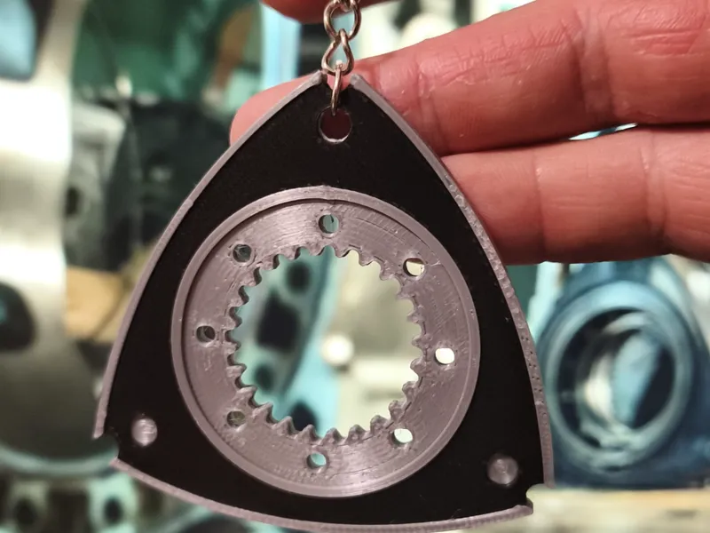 Wankel keychain