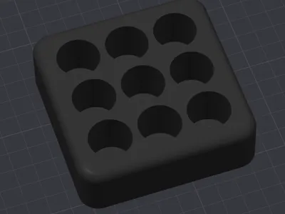 Vape Fluid Bottle Holder (21mm diameter Bottles)