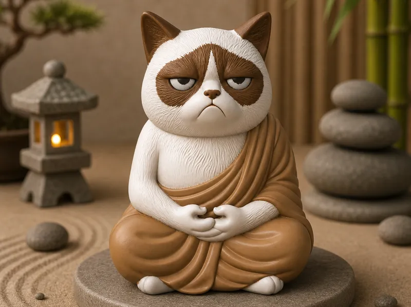Chibizens CHIBI Zen Collection - Grumpy Cat