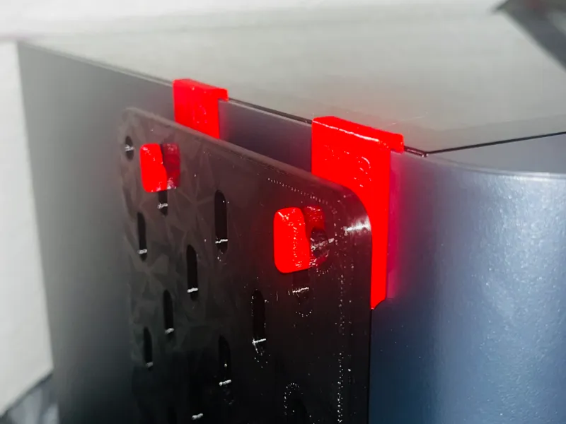 P1S/P1P Side Wall Skadis hook/mount LOW PROFILE