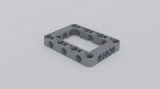 Technic-Compatible frame
