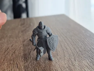 Warforged dnd miniature
