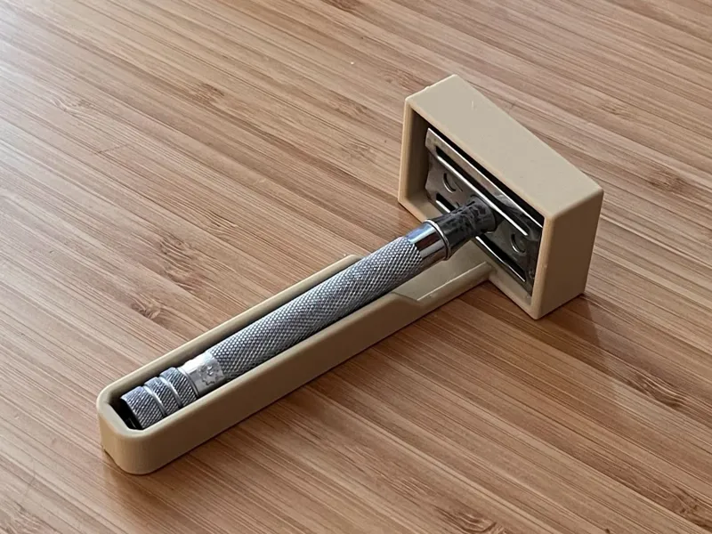 Safety Razor sheath / stand / holder for storage
