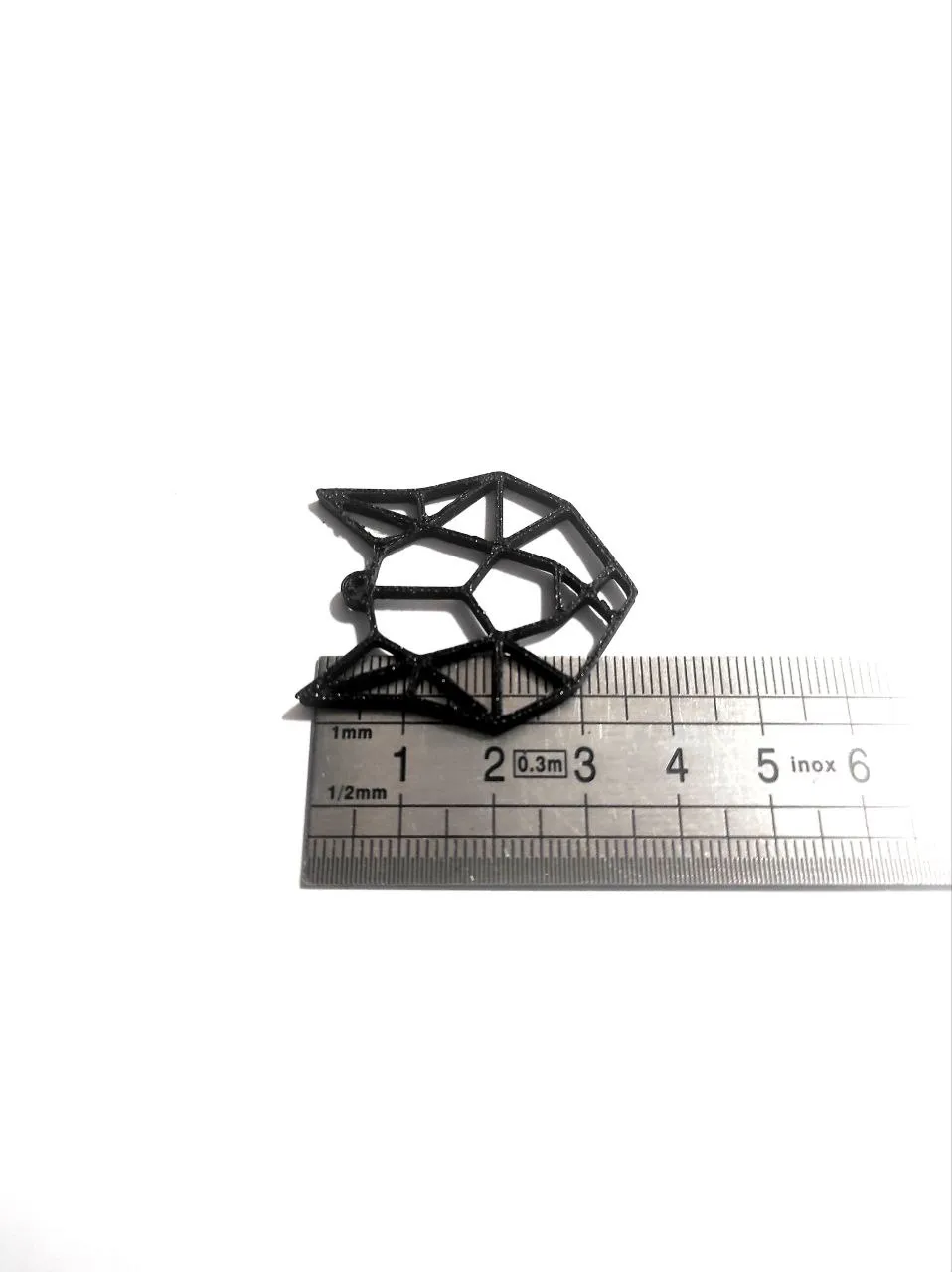 Geometric Fox - Earrings view 2