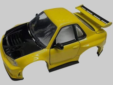 1/24 Scale 3D-Printed Chibi-Style Car Body