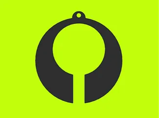 Marathon Logo Keychain