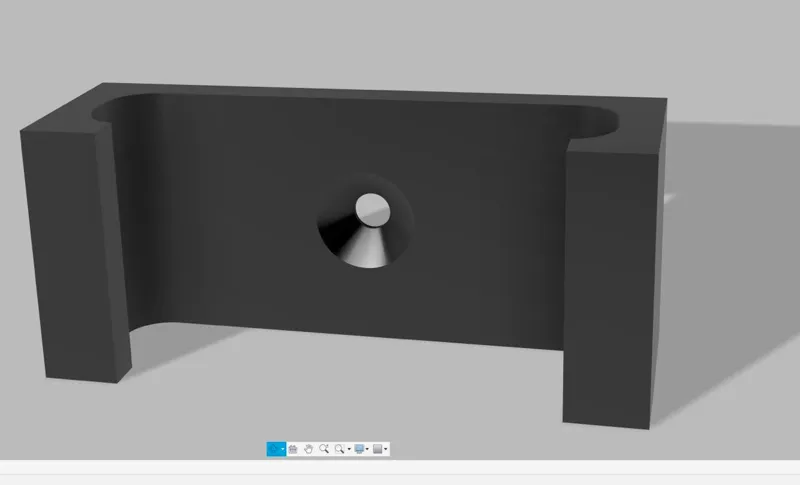 Mount for EZVALO Cabinet Lighting LED 23 cm