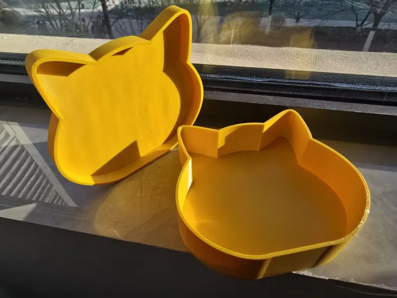 猫猫头简易收纳盒（可站立）